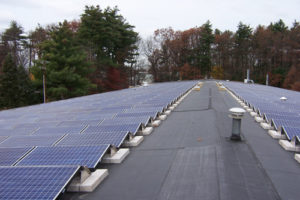Solar PV on DVC Roof
